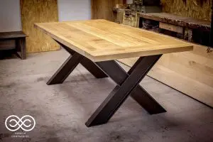 Table brut de sciage