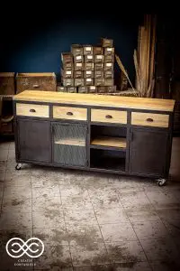 Buffet a roulettes sur mesure