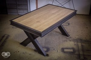 Lire la suite à propos de l’article TABLE CERCLAGE ACIER