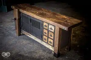 Établi rustique sur mesure