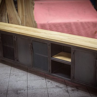 Enfilade a roulettes XXL