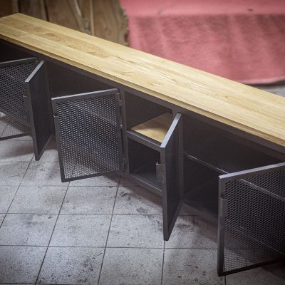 Enfilade a roulettes XXL