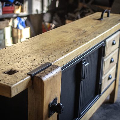 ETABLI VIEUX TIROIRS - Artisan copie