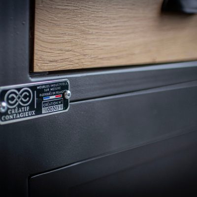 Buffet portes coulissantes