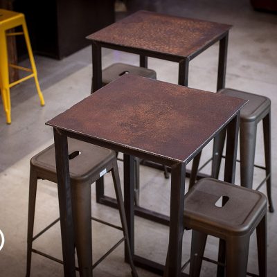 Mange debout 100% acier