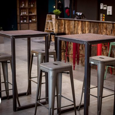 Mange debout 100% acier