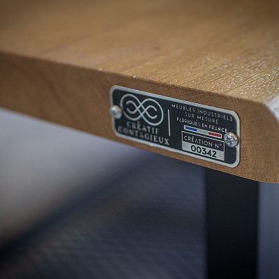 TABLE BASSE BORDS NATURELS - Industriel copie