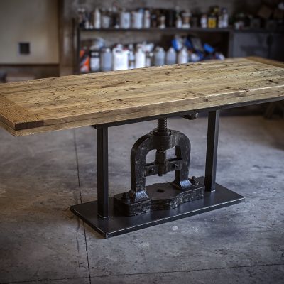 TABLE D'EXCEPTION PIED FONTE - Vintage copie