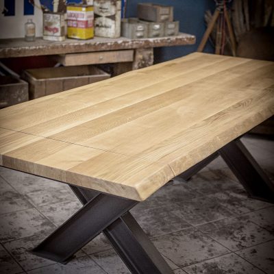 TABLE RALLONGE LIVE EDGES